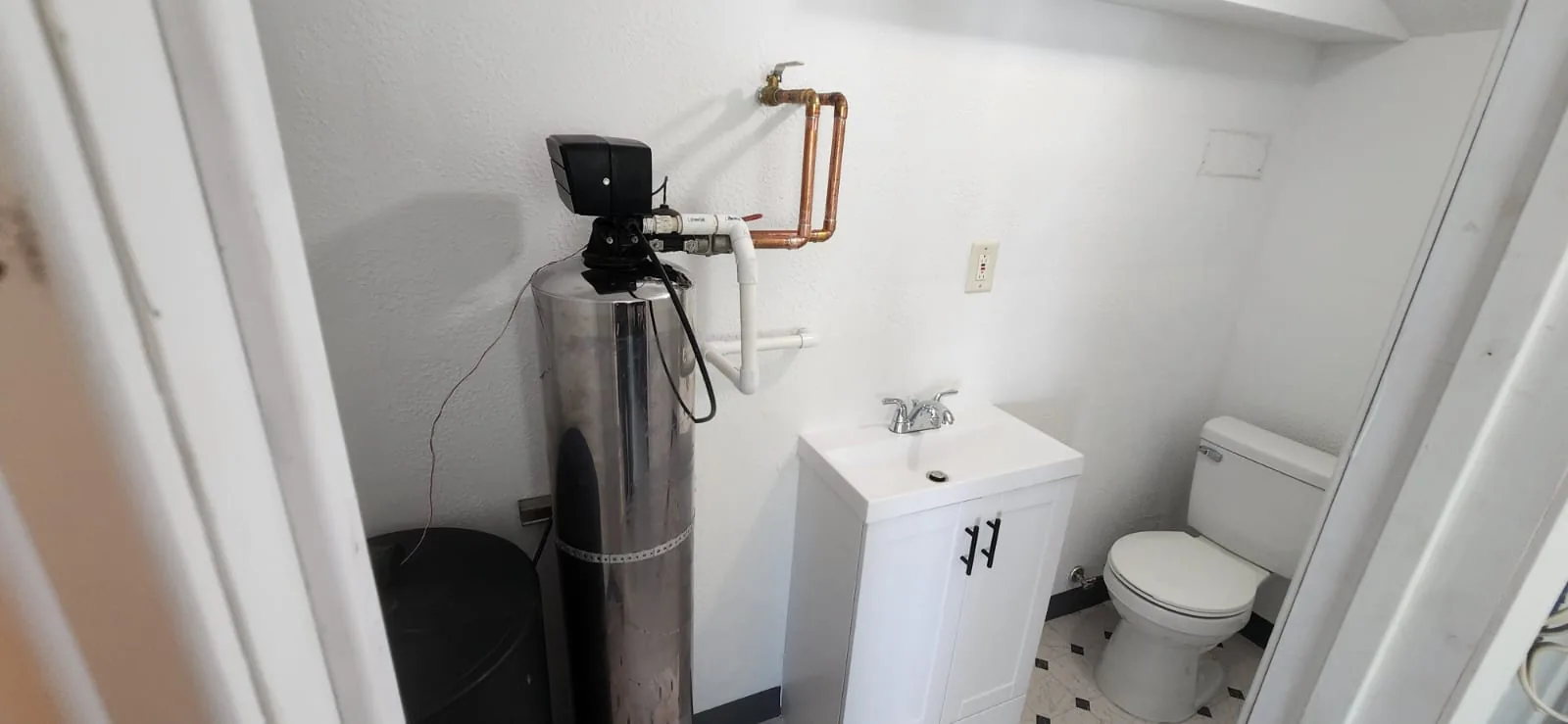 Finish plumbing installation 02