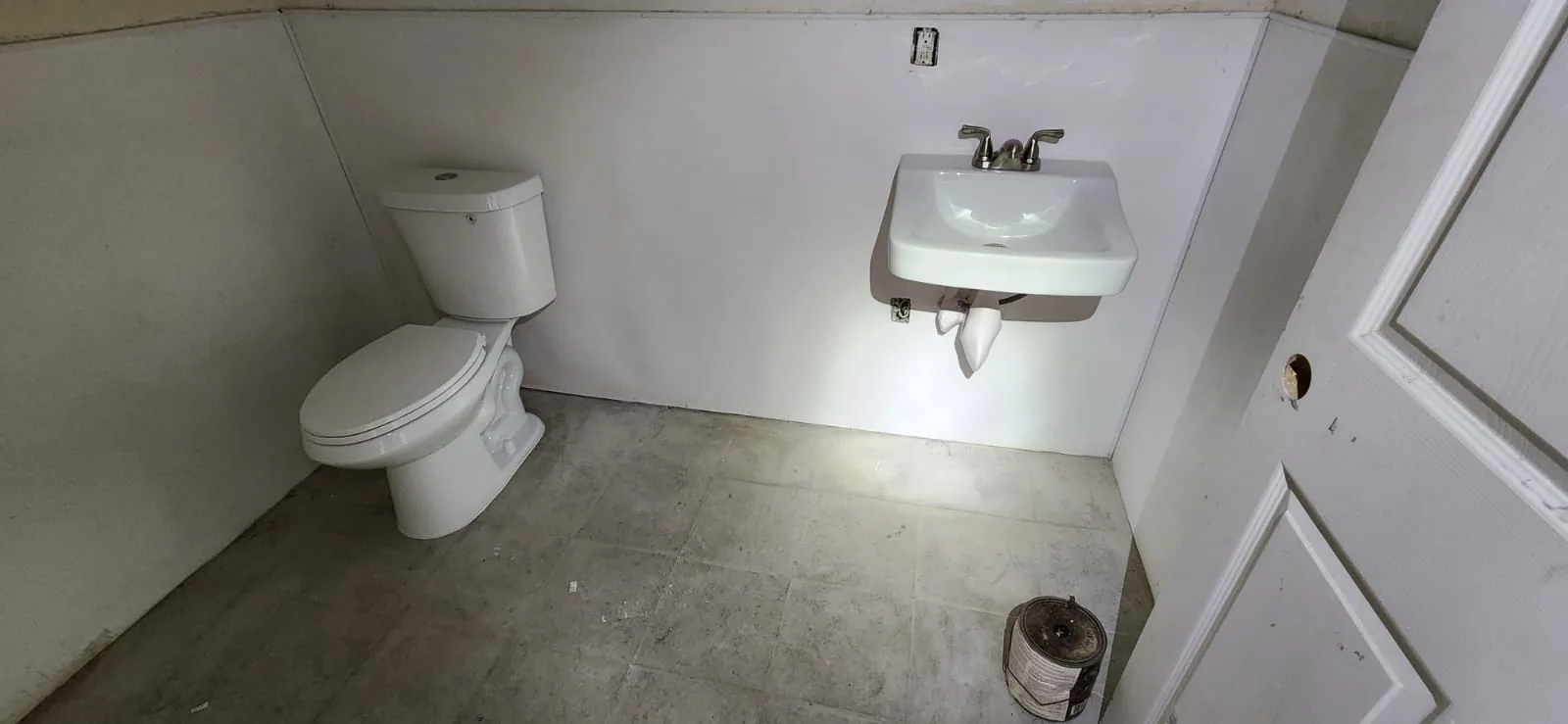 Finish plumbing installation 10