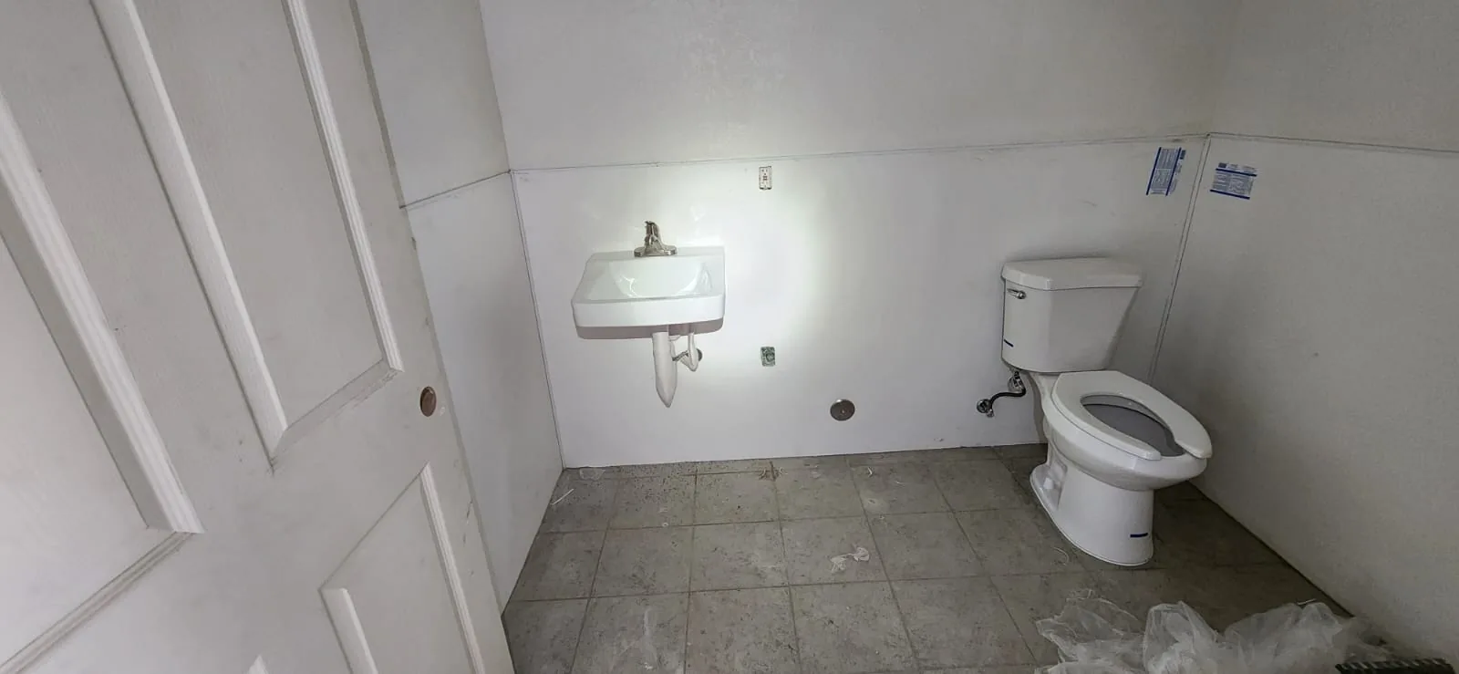 Finish plumbing installation 14