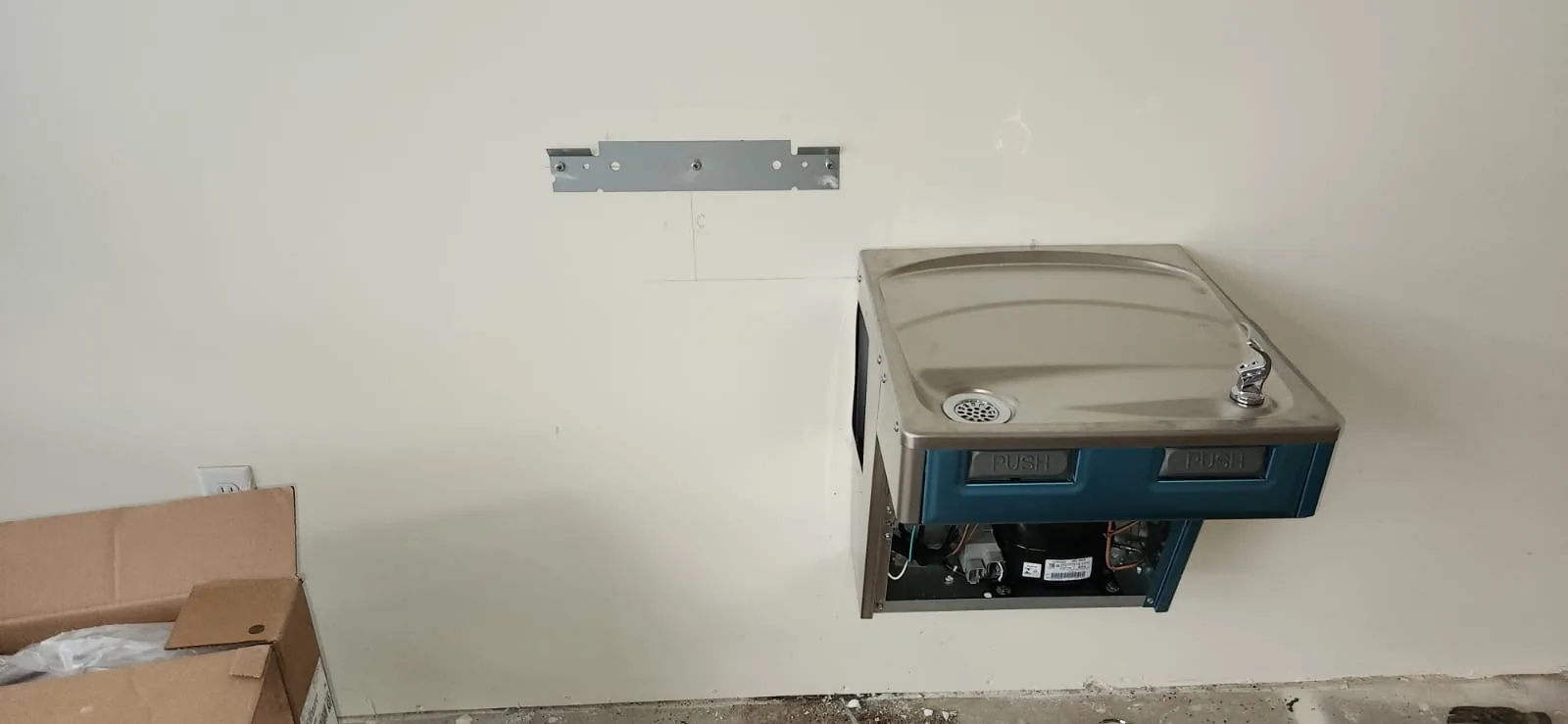 Finish plumbing installation 18