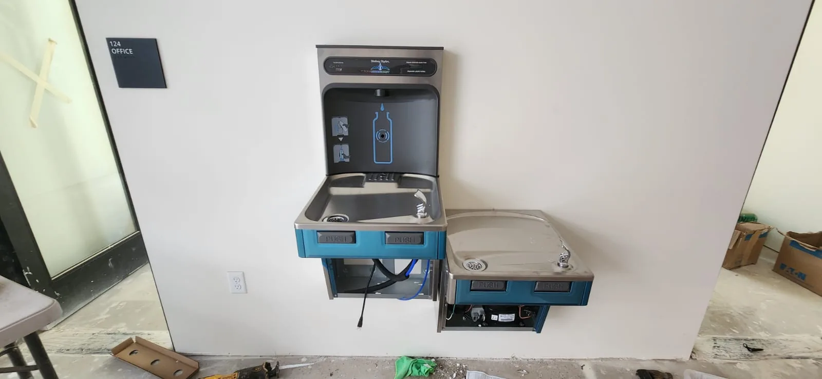 Finish plumbing installation 20