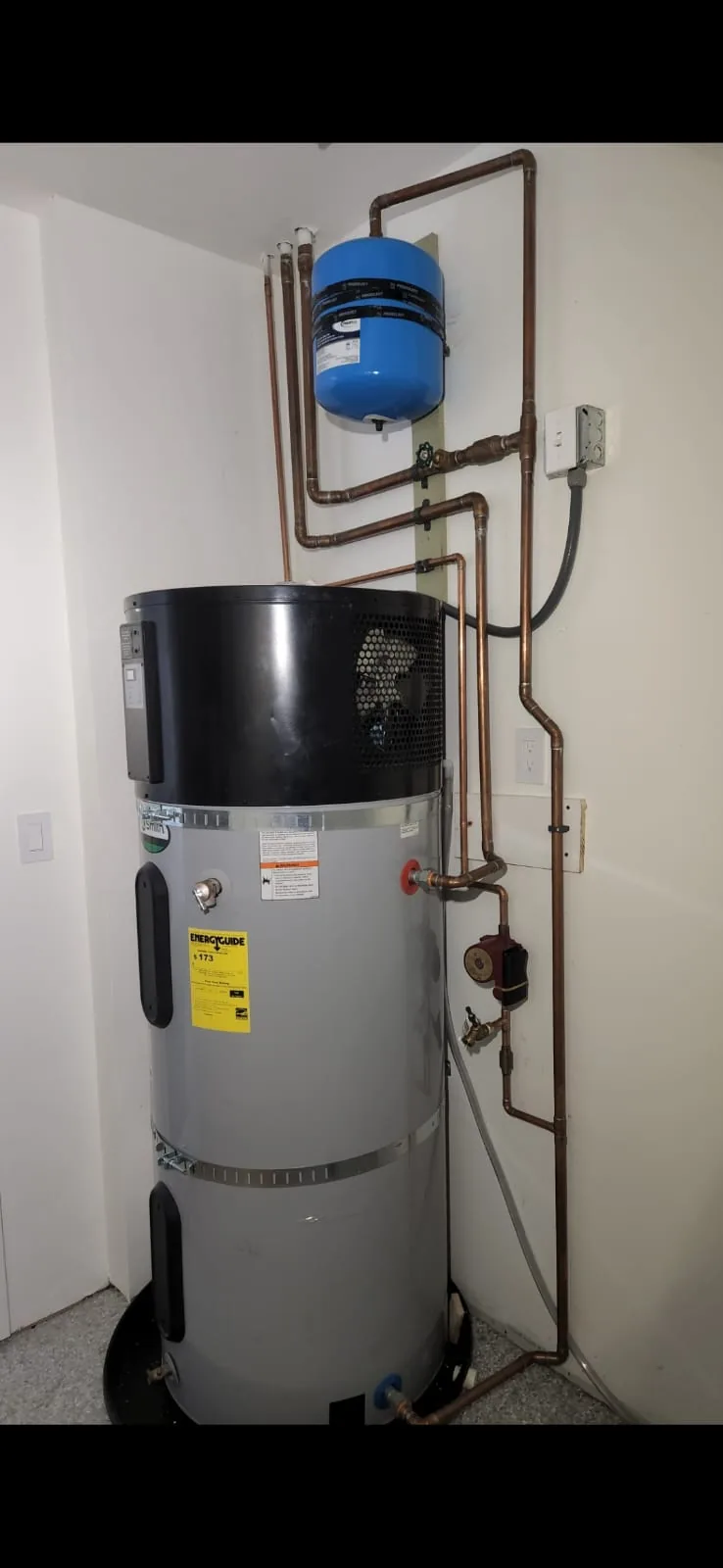 Finish plumbing installation 25
