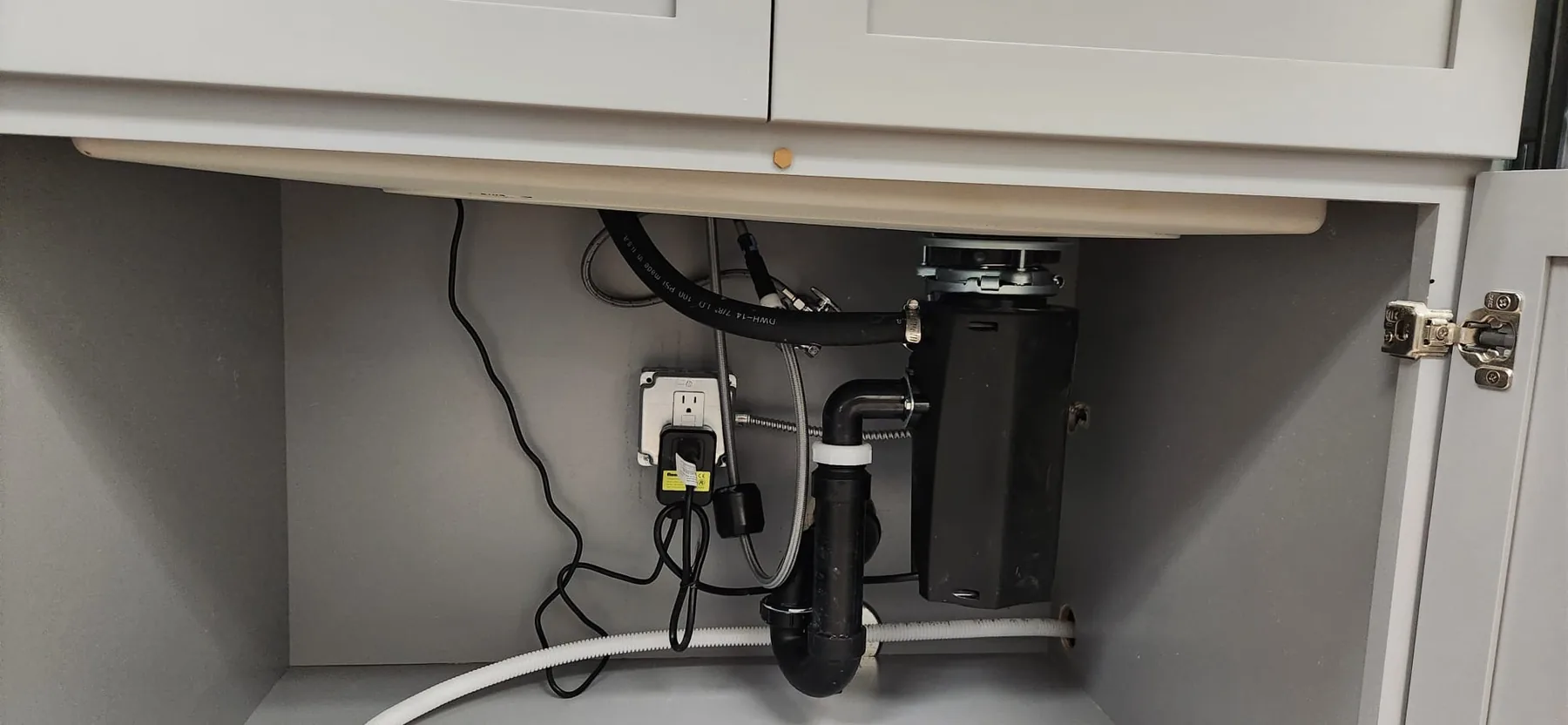 Finish plumbing installation 34