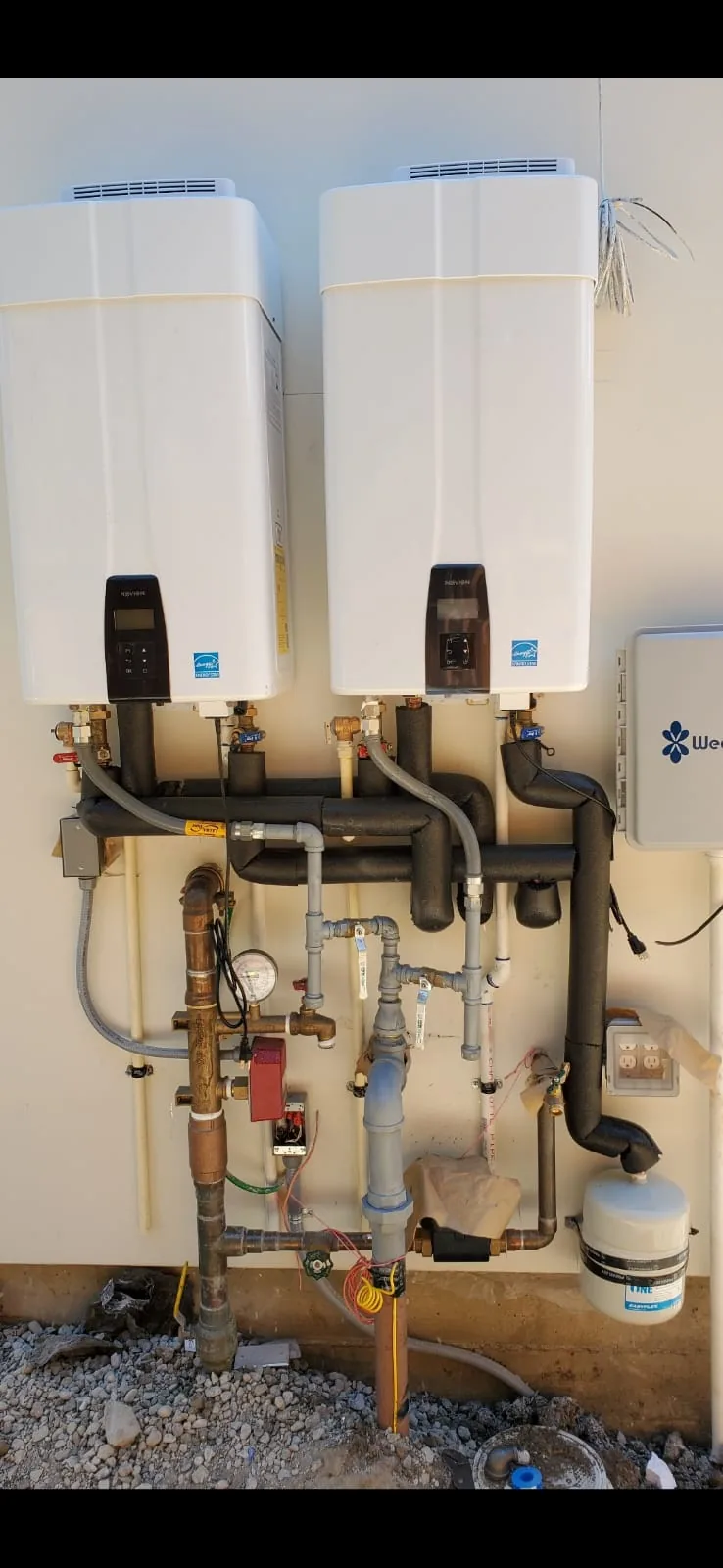 Finish plumbing installation 39