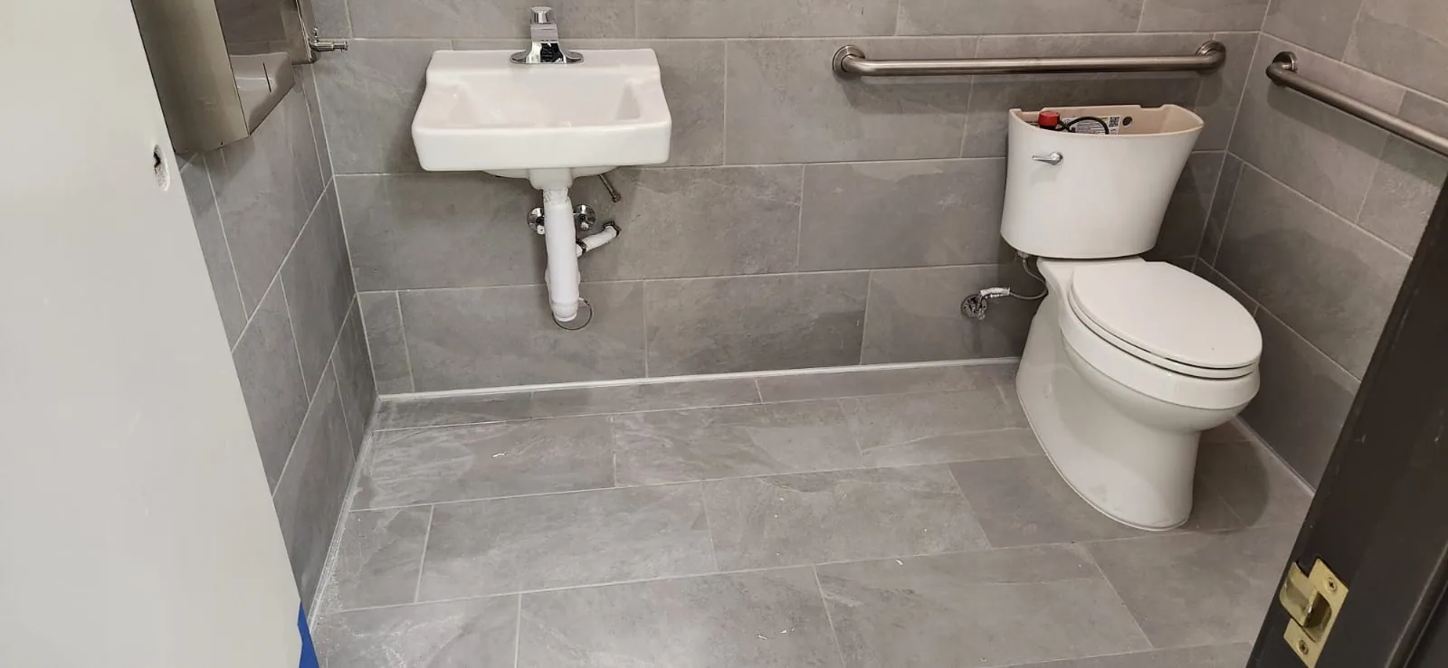 Finish plumbing installation 40