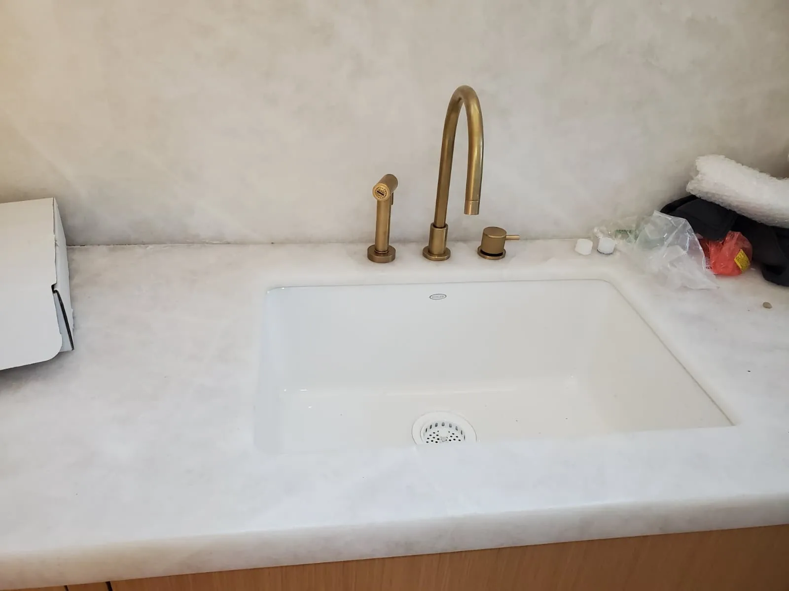 Finish plumbing installation 43